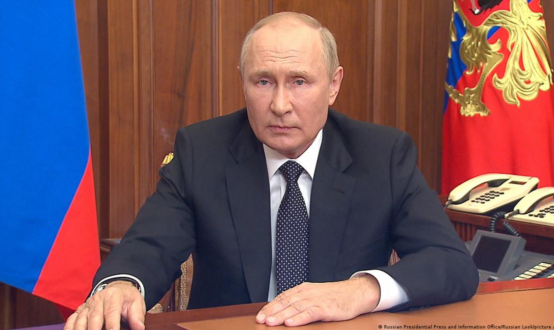 Vladimir Putin anunciou uma mobilização parcial dos cidadãos russos para o conflito na Ucrânia