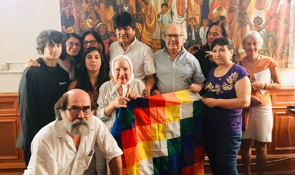 Intelectual argentino Adolfo Pérez Esquivel e Mães da Praça de Maio apresentaram denúncia à alta comissária para os Direitos Humanos Michele Bachelet