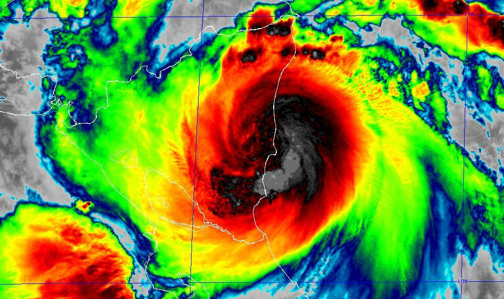 Com 140 quilômetros por hora, ciclone atinge costa de país caribenho; especialistas apontam que tempestade chegue a Honduras, El Salvador e Guatemala na próxima segunda-feira (10/10)