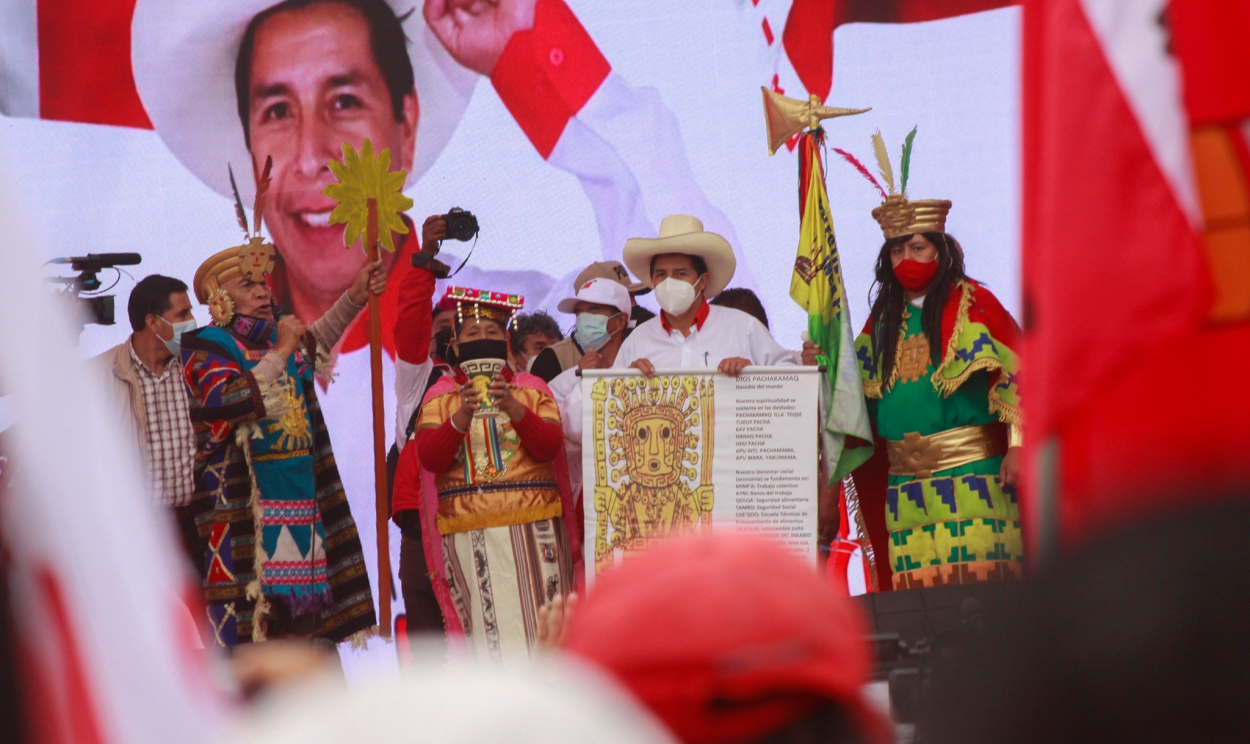 Esquerda aposta em Pedro Castillo, do partido Peru Libre, cuja base social são as chamadas Rondas Camponesas