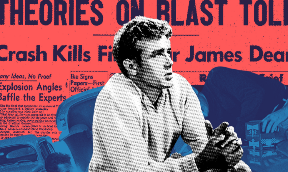 Pelo filme 'Vidas amargas', James Dean foi o primeiro ator a receber uma indicação póstuma ao Oscar