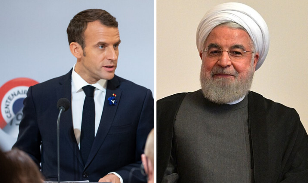 Segundo comunicado emitido pelo Élysée, site oficial da presidência francesa, Macron afirmou a determinação da França em 'trabalhar para aliviar' as tensões na região
