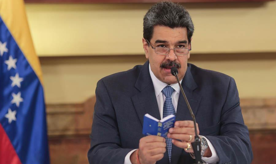 'Vamos fazer uma coisa, com as máquinas que irão chegar no próximo envio da China, vamos doar para a Colômbia duas máquinas para fazer testes', disse presidente Nicolás Maduro
