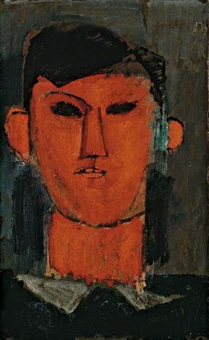 Retrato de Amadeo Modigliani, feito por Picasso em 1915