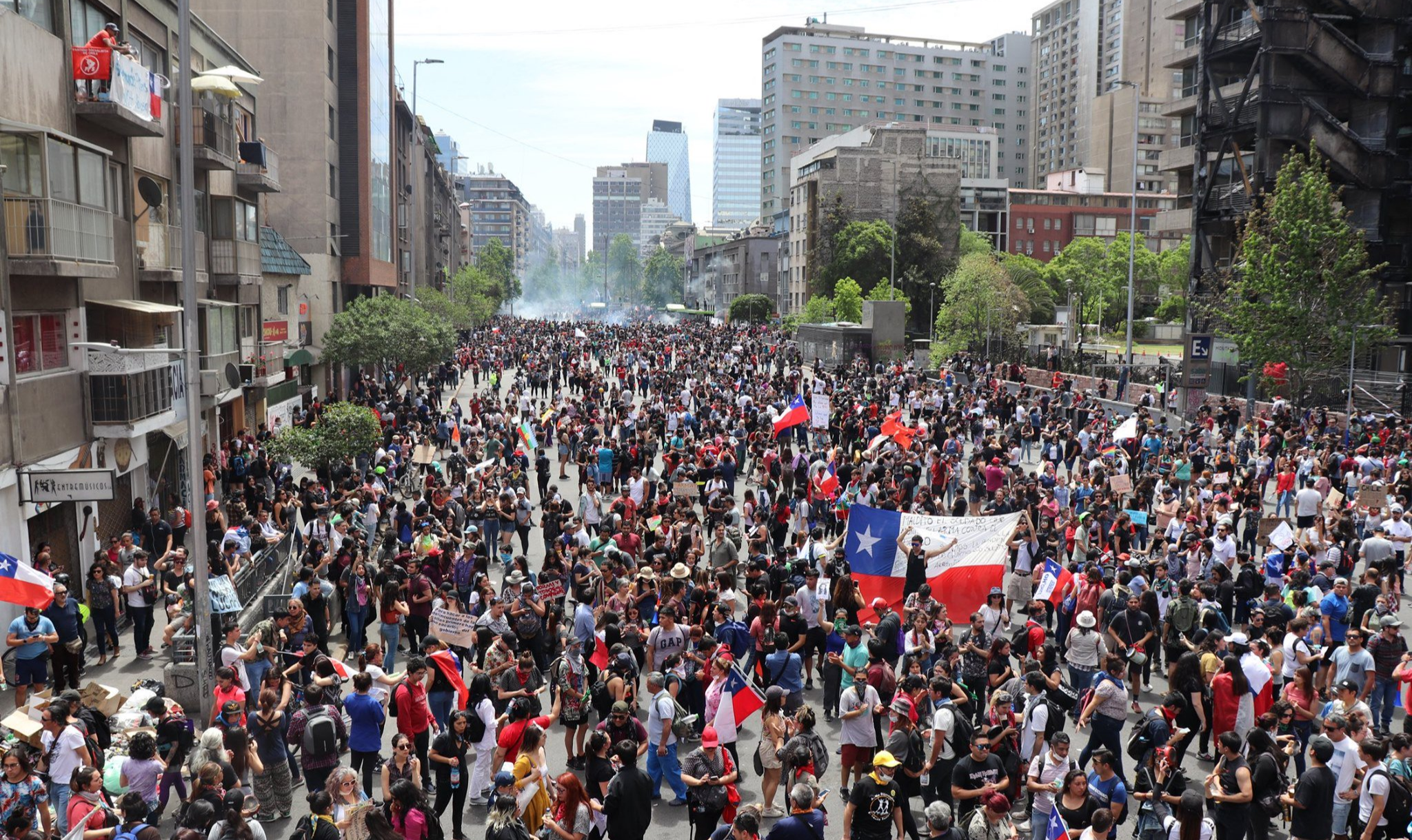 Unidade Social ainda pede que governo chileno 'pare com a repressão'; paralisação está programada para esta quarta-feira (30/10)