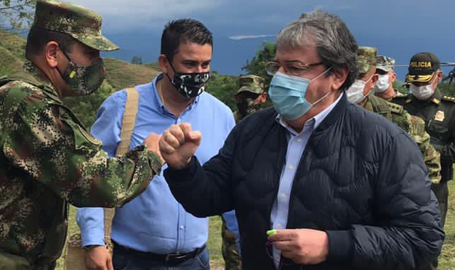 Cargo de Ministro da Defesa da Colômbia será assumido provisoriamente pelo Comandante das Forças Armadas, general Luis Fernando Navarro