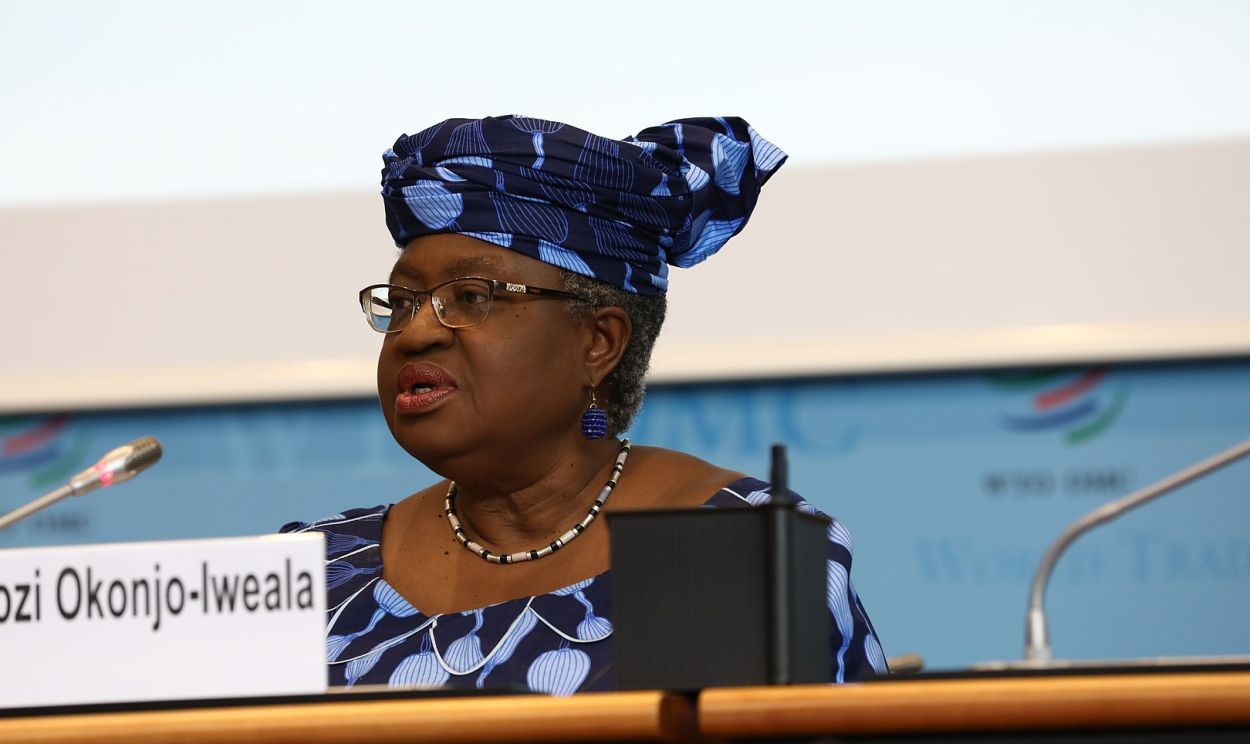 Ngozi Okonjo-Iweala tomará posse na entidade em 1º de março; ela substitui o brasileiro Roberto Azevêdo, que deixou cargo no ano passado