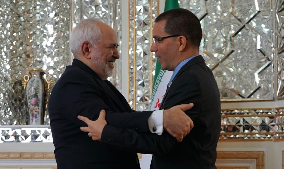 Pelo Twitter, Jorge Arreaza afirmou que o encontro serviu para 'revisar' as relações 'estratégicas bilaterais' entre os países; porta-voz da chancelaria iraniana afirmou que Javad Zarif não irá ao Fórum Econômico Mundial, em Davos