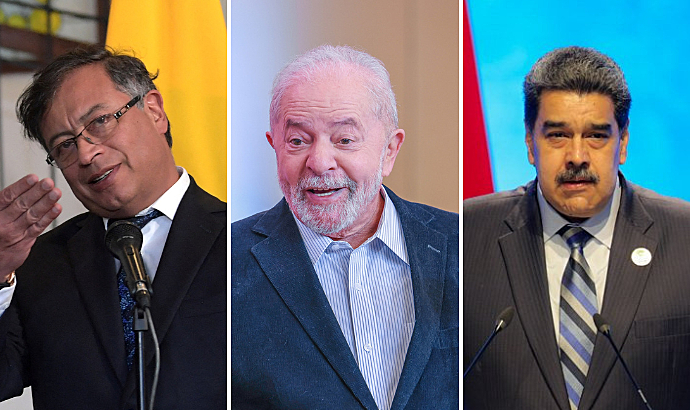 Posições de Petro, Lula e Maduro sinalizam união de sul-americanos em torno da Amazônia; tema deve reintegrar Venezuela