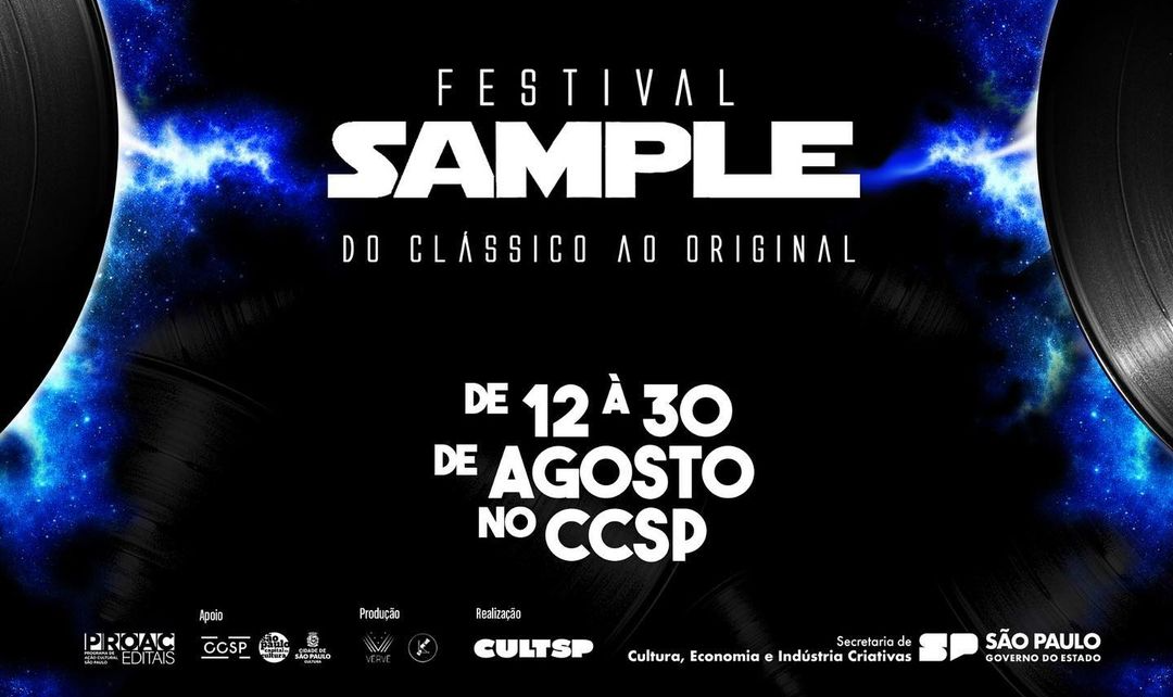 Com a presença do DJ KL Jay, Festival Sample acontece entre 12 e 30 de agosto no Centro Cultural de São Paulo, comemorando os 50 anos do movimento