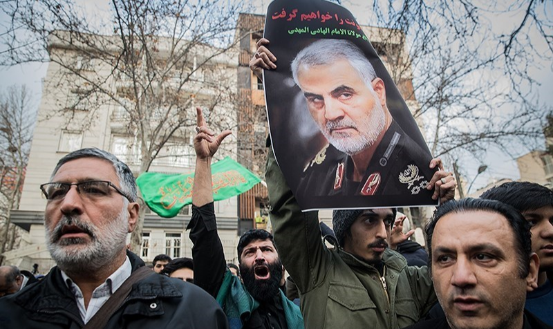 Declarações de Ghaani vêm durante o segundo dia de funeral de Soleimani; corpo do general chegou em Teerã onde foi acompanhado por milhares de pessoas em cortejo