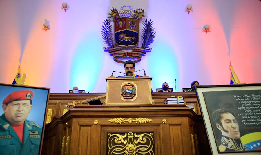 Presidente venezuelano ofereceu balanço da sua gestão em 2020 à Assembleia Nacional; chavista ainda falou sobre covid-19 e plano de moradias populares