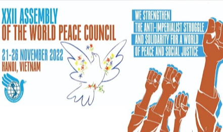 'Pela autodeterminação dos povos e justiça social', afirma a Cebrapaz, que está angariando recursos para participar da 22ª Assembleia do Conselho Mundial da Paz