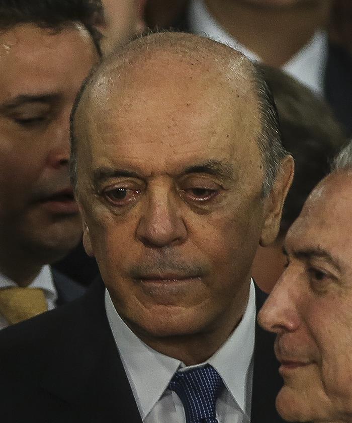 Novo ministro das Relações Exteriores, José Serra | Foto: Efe