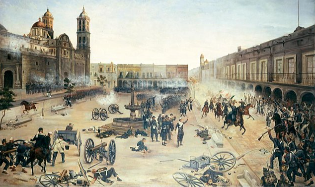 Durante a Guerra Franco-Mexicana, tropas mexicanas, reduzidas e pobremente armadas derrotaram o Exército francês que tentava capturar Puebla de Los Angeles