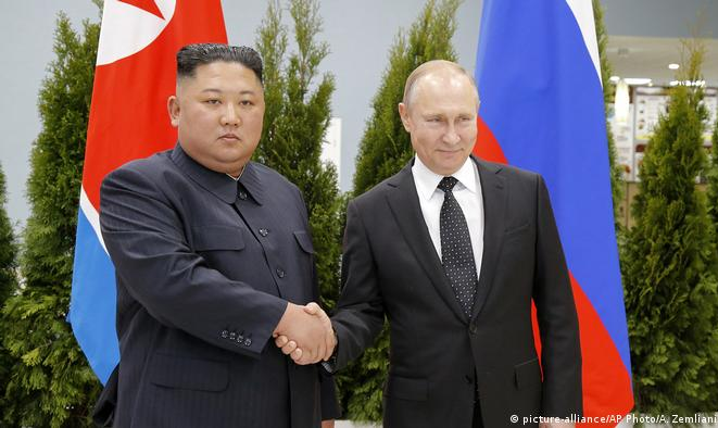 Em carta a Kim Jong-un, presidente russo afirma que laços bilaterais mais próximos são do interesse de ambos os países