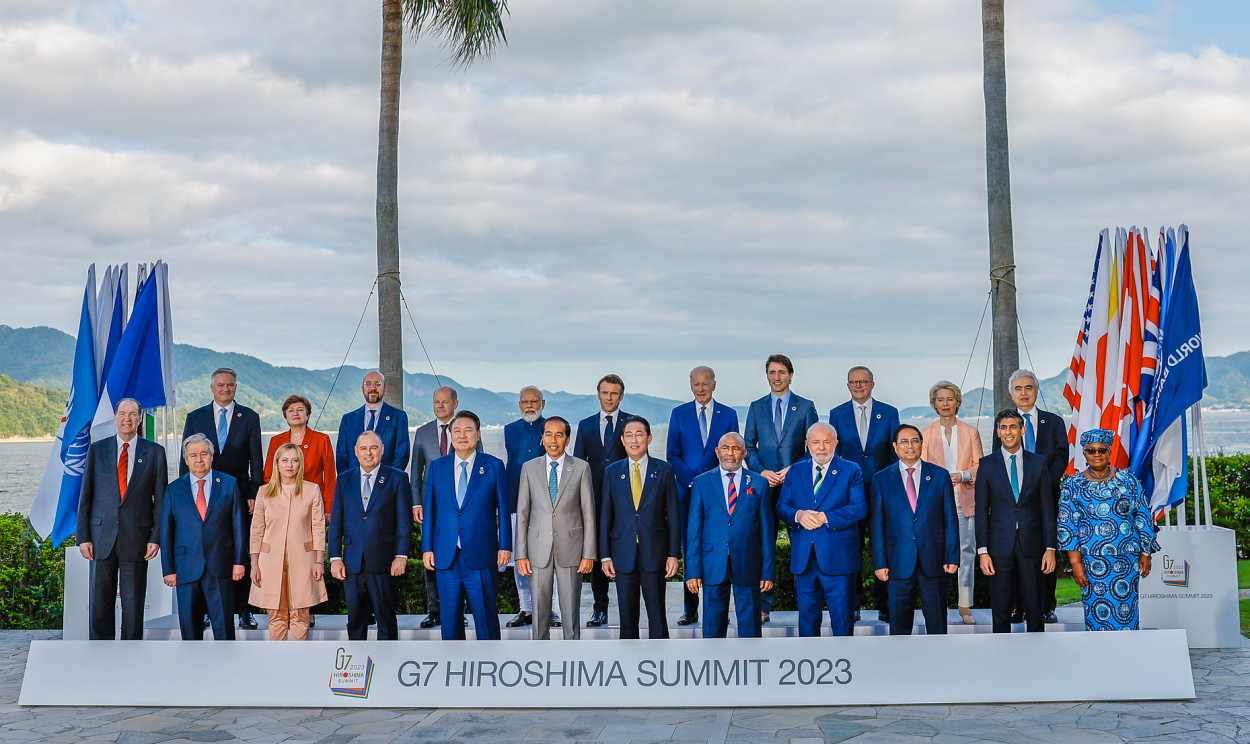 Em Hiroshima, presidente brasileiro fala em uma ampliação do Conselho de Segurança da ONU para um 'mundo mais democrático'