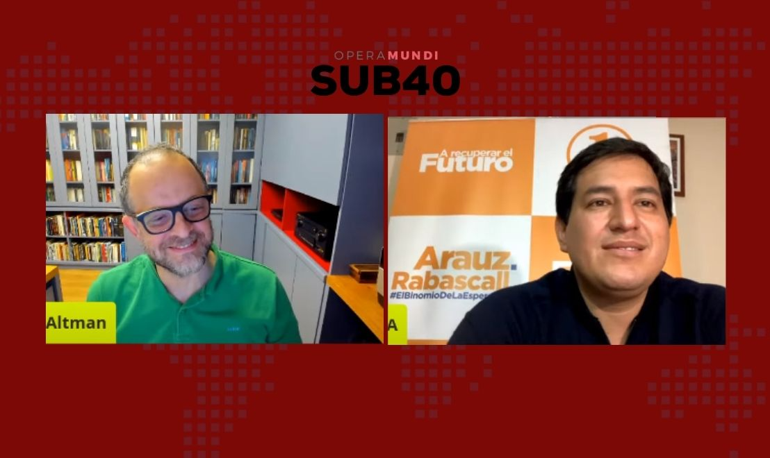 Em entrevista a Breno Altman na última edição do SUB40, candidato da esquerda à Presidência do Equador falou sobre processos contra Correa e Julian Assange