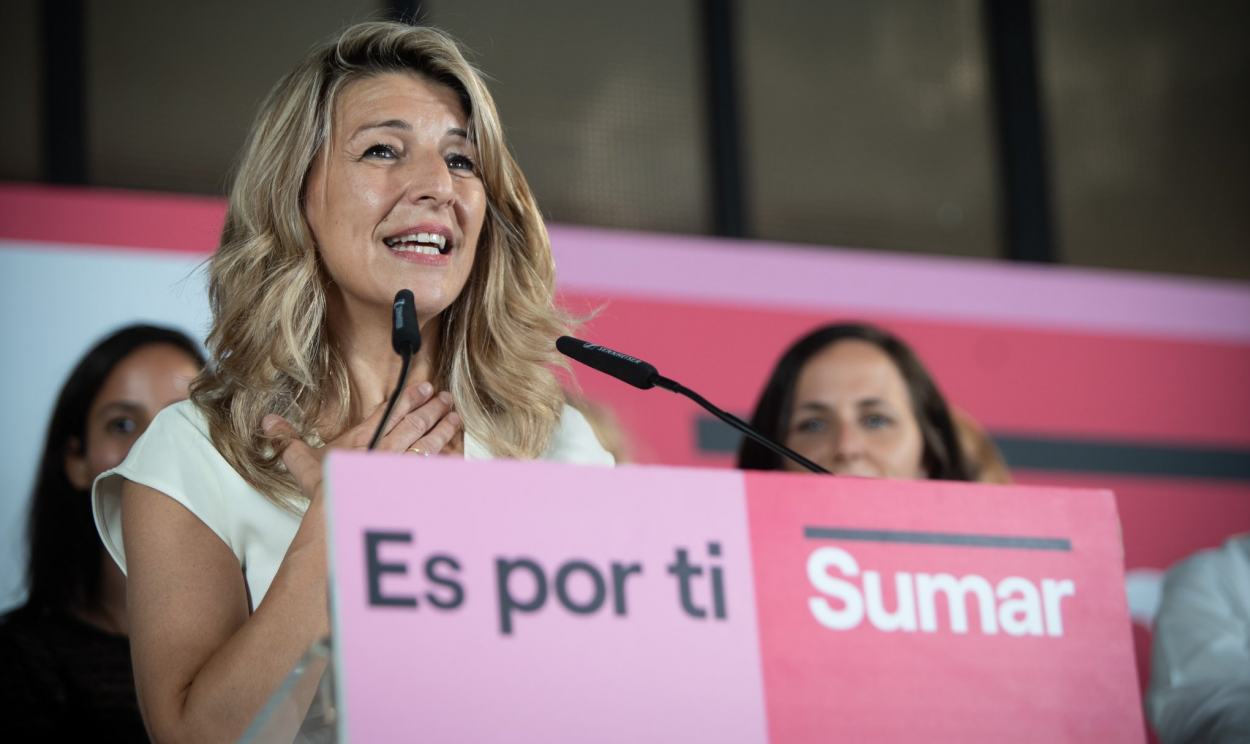Vice-presidente Yolanda Díaz propôs adoção do catalão, do basco e do galego como línguas cooficiais, visando se aproximar de partidos independentistas, que podem ser decisivos na conformação do próximo governo
