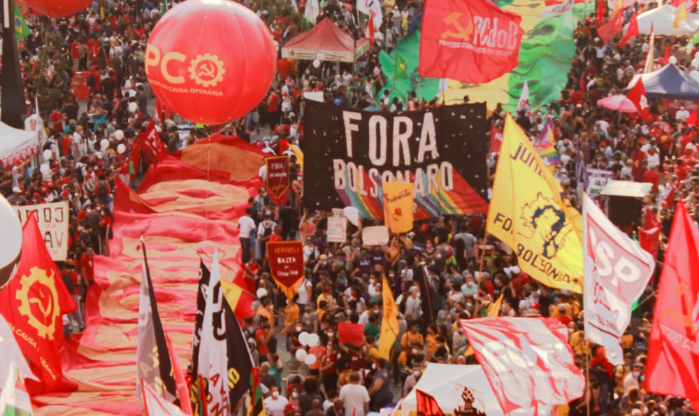 Grito pelo "Fora, Bolsonaro" unifica manifestantes de diferentes perfis que compareceram ao protesto na capital paulista