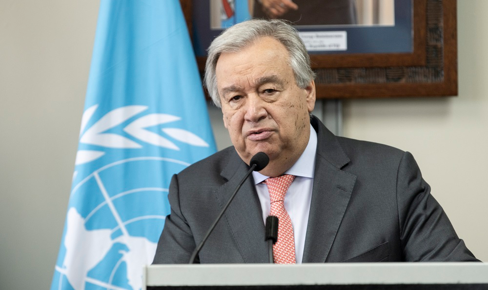 Secretário-geral da ONU, Antonio Guterres, condenou 'nos termos mais fortes' os ataques terroristas
