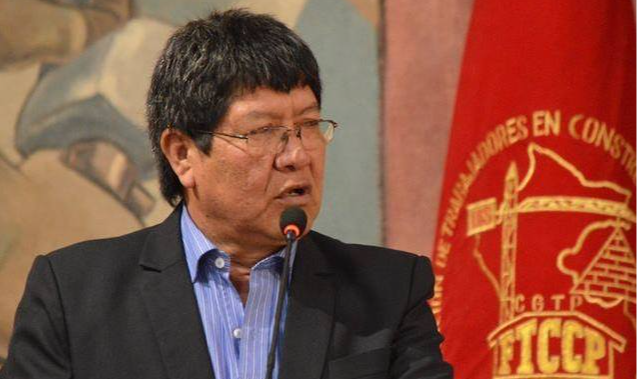 Para o secretário-geral da Confederação Geral dos Trabalhadores do Peru (CGTP), Gerônimo López Sevillano, 'a hora é de avançar contra o retrocesso herdado do fujimorismo'