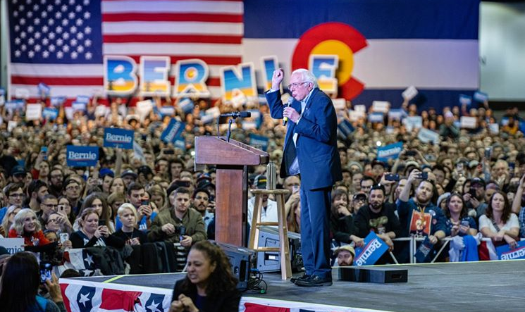 Vitória de Sanders em Nevada o coloca como favorito para enfrentar Trump nas eleições presidenciais dos EUA