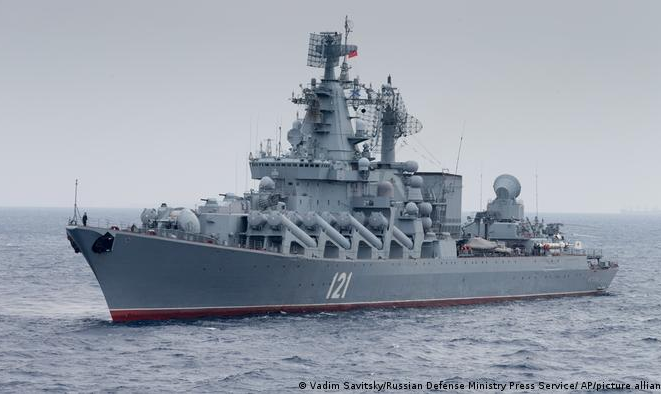 Segundo autoridades, Washington passou à Ucrânia dados sobre localização do navio antes de ataque contra a embarcação