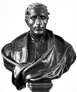 Busto de Louis Braille, por Étienne Leroux