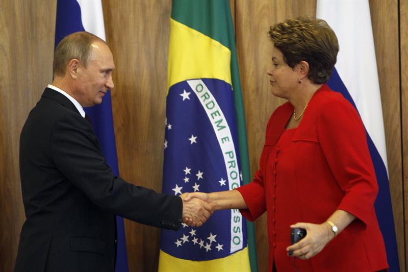 Em visita ao Brasil para 6° Cúpula dos Brics, líder russo propõe estreitar laços e até trocar experiências em megaeventos esportivos