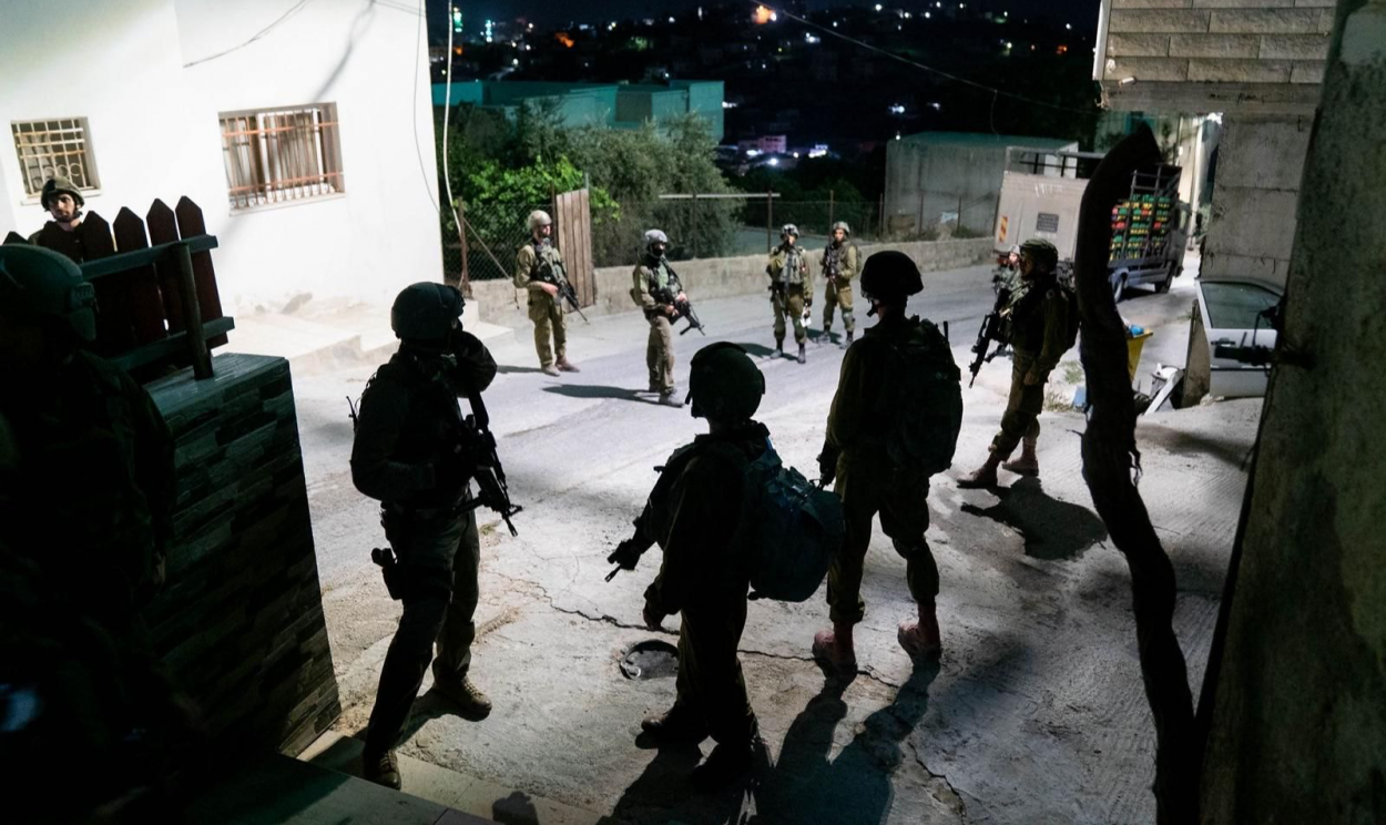 A maior ação em vários anos na Cisjordânia, território ocupado por Israel desde 1967, foi lançada há dois dias; 'agressão', diz Palestina