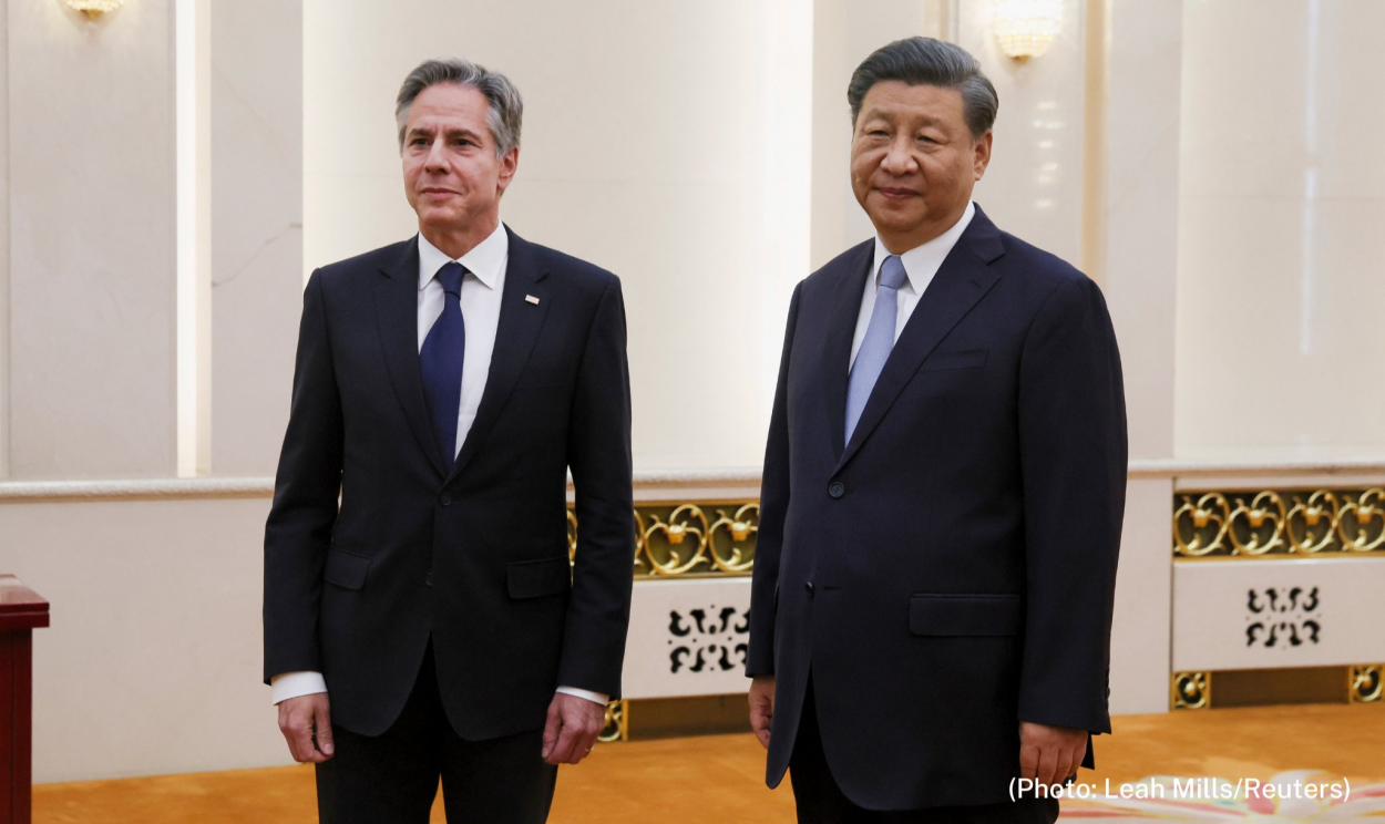 Líder chinês se encontrou com secretário de Estado norte-americano e declarou que os EUA devem 'respeitar' os direitos e interesses de Pequim
