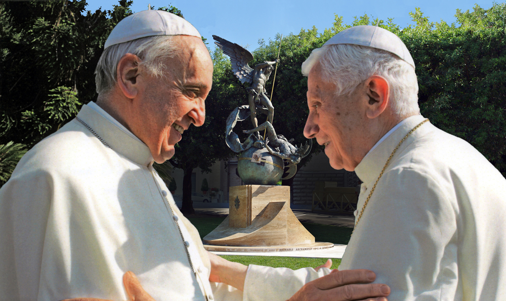 A morte do papa emérito Bento 16 encerrou um ciclo de dez anos de convivência entre dois papas no Vaticano