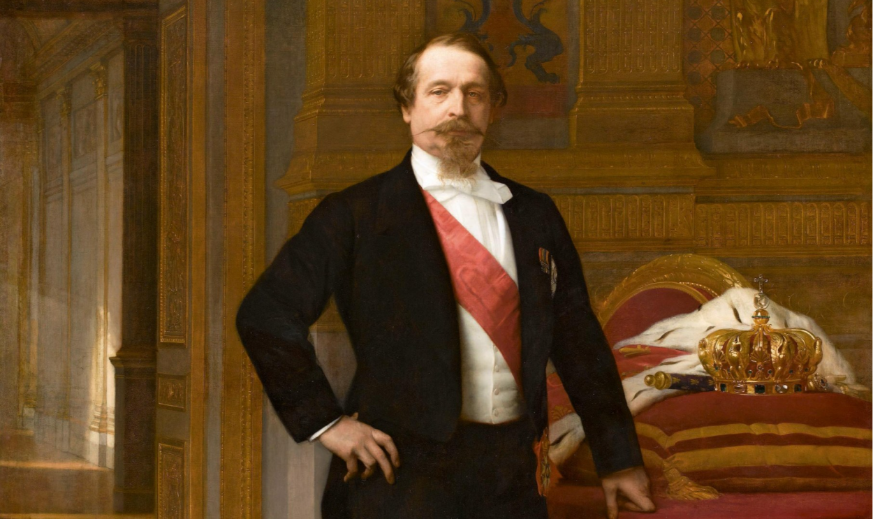Primeiro presidente francês eleito por sufrágio, comandou um golpe de Estado e se fez proclamar imperador em 1852, adotando o título real de Napoleão III