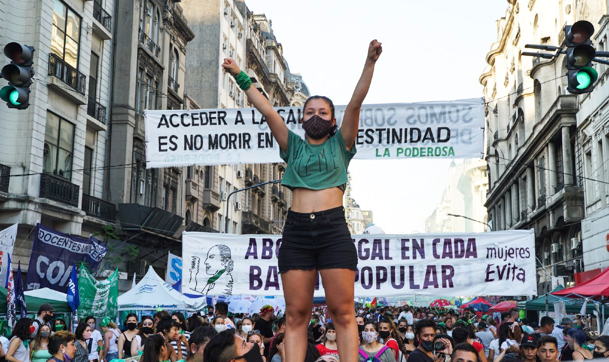 As mulheres argentinas tiveram muita sabedoria nessa construção pela legalização do aborto