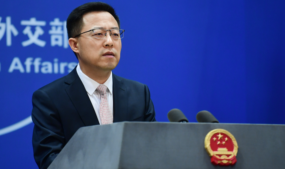 Em nota, o porta-voz da chancelaria chinesa disse que as sanções norte-americanas violam normas básicas das relações internacionais