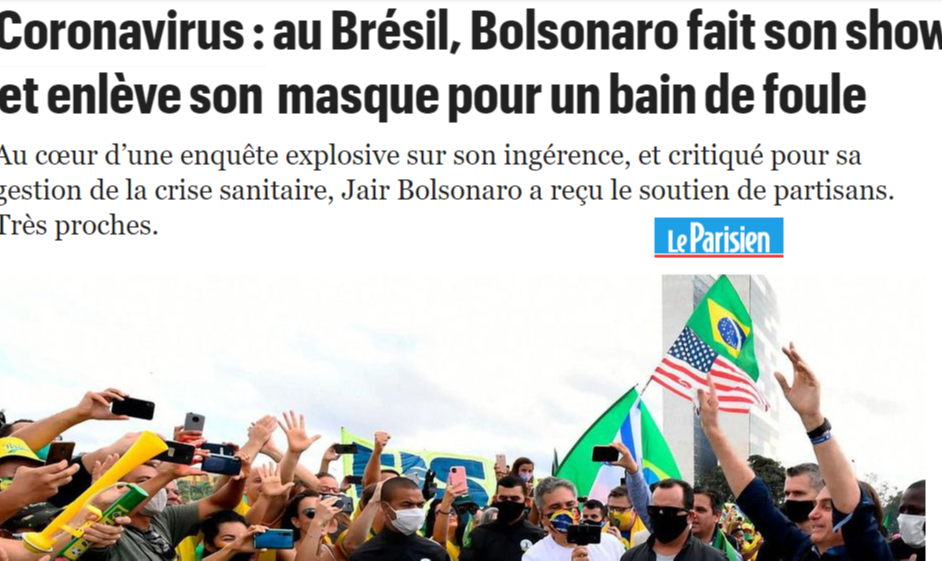 Insistência de Bolsonaro em andar na contramão do mundo fez o jornalista especialista em geopolítica Bernard Guetta chamar o presidente brasileiro de "ditador incompetente", no canal de TV France 5