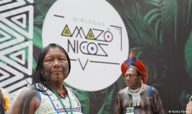 Indígenas e movimentos de base já estão em Belém, após longas viagens, para evento que terá presidentes de seis países