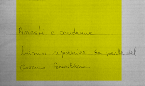 Documentos inéditos encontrados por Opera Mundi nos arquivos da Farnesina mostram mensagens entre embaixadas sobre tortura na ditadura militar brasileira (1964-1985)