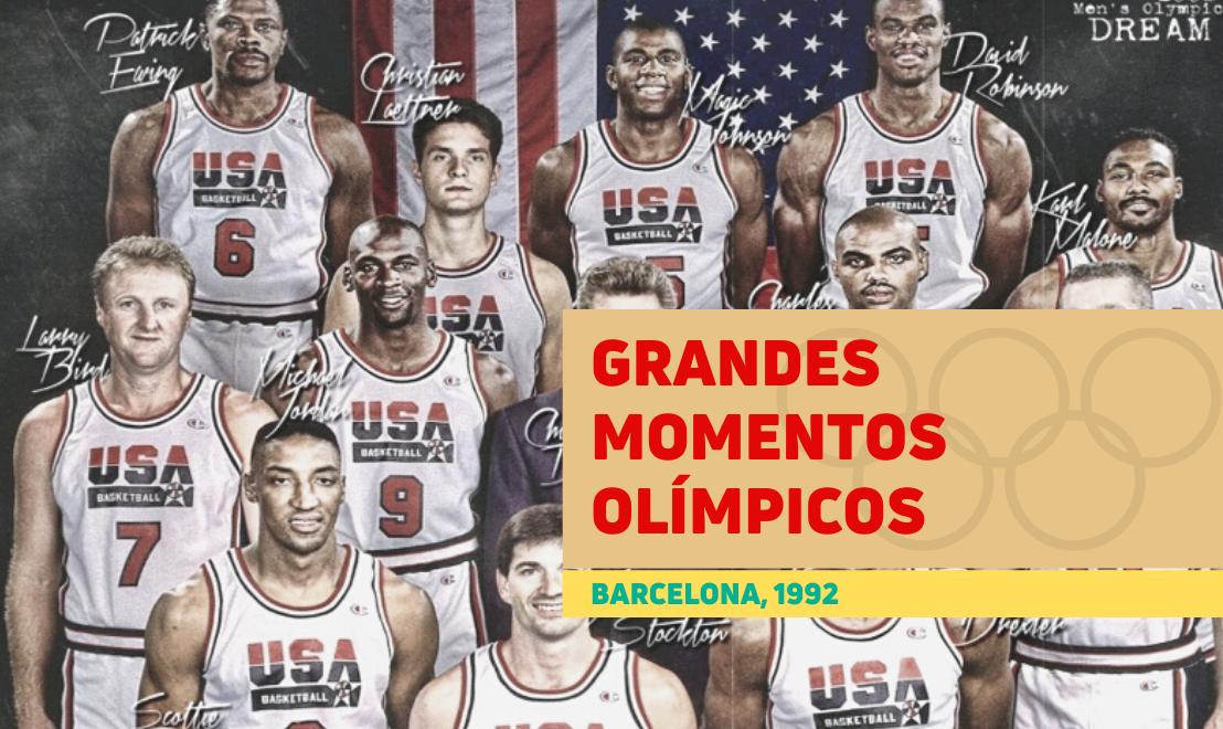 'Time dos Sonhos' reuniu Magic Johnson, Michael Jordan e outras feras do basquete norte-americano para recuperar reputação do país na modalidade olímpica; equipe teve oito vitórias em oito jogos e venceu Croácia na final por 117 a 85