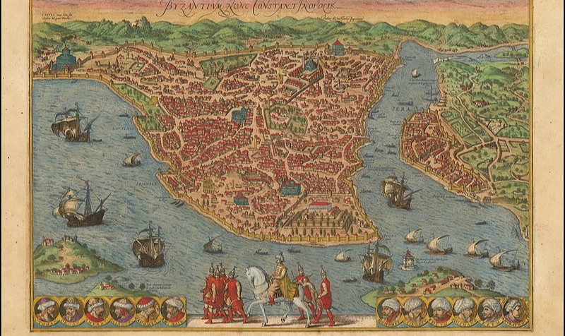 Cidade, que foi capital do Império Bizantino, era marcada por sua efervescência e intenso fluxo comercial