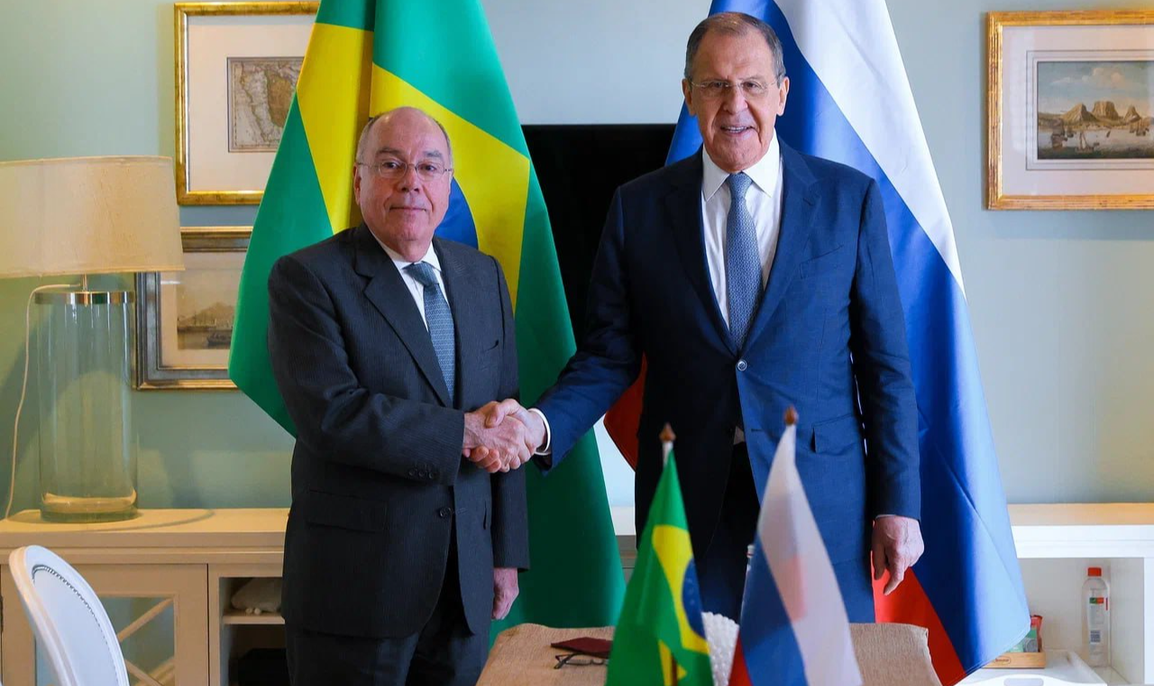 Chefe do Itamaraty, Mauro Vieira teve encontro bilateral com seu homólogo russo Sergei Lavrov durante cúpula de ministros de Relações Exteriores do Brics