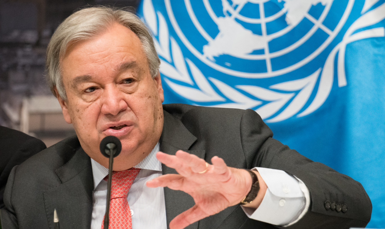 Antonio Guterres listou questões urgentes para este ano, colocando no topo a guerra na Ucrânia