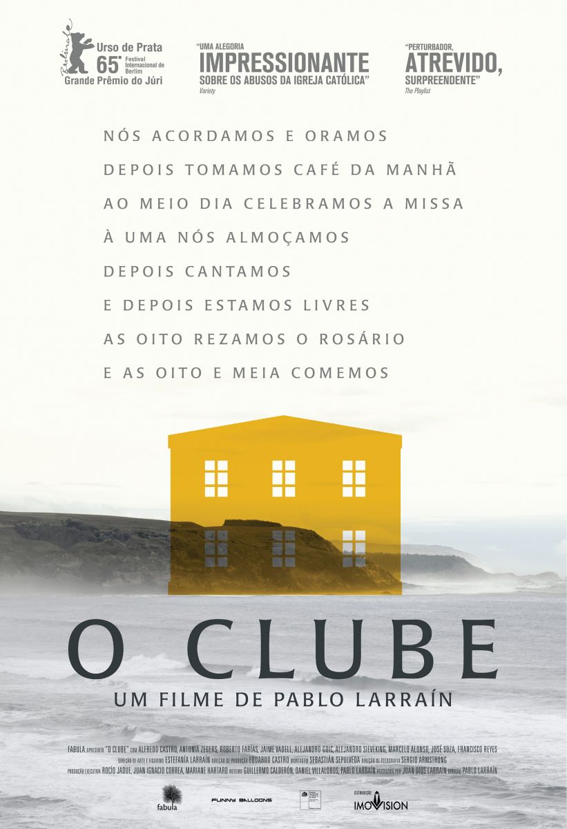 Cartaz do filme 'O Clube', de Pablo Larraín (Reprodução)