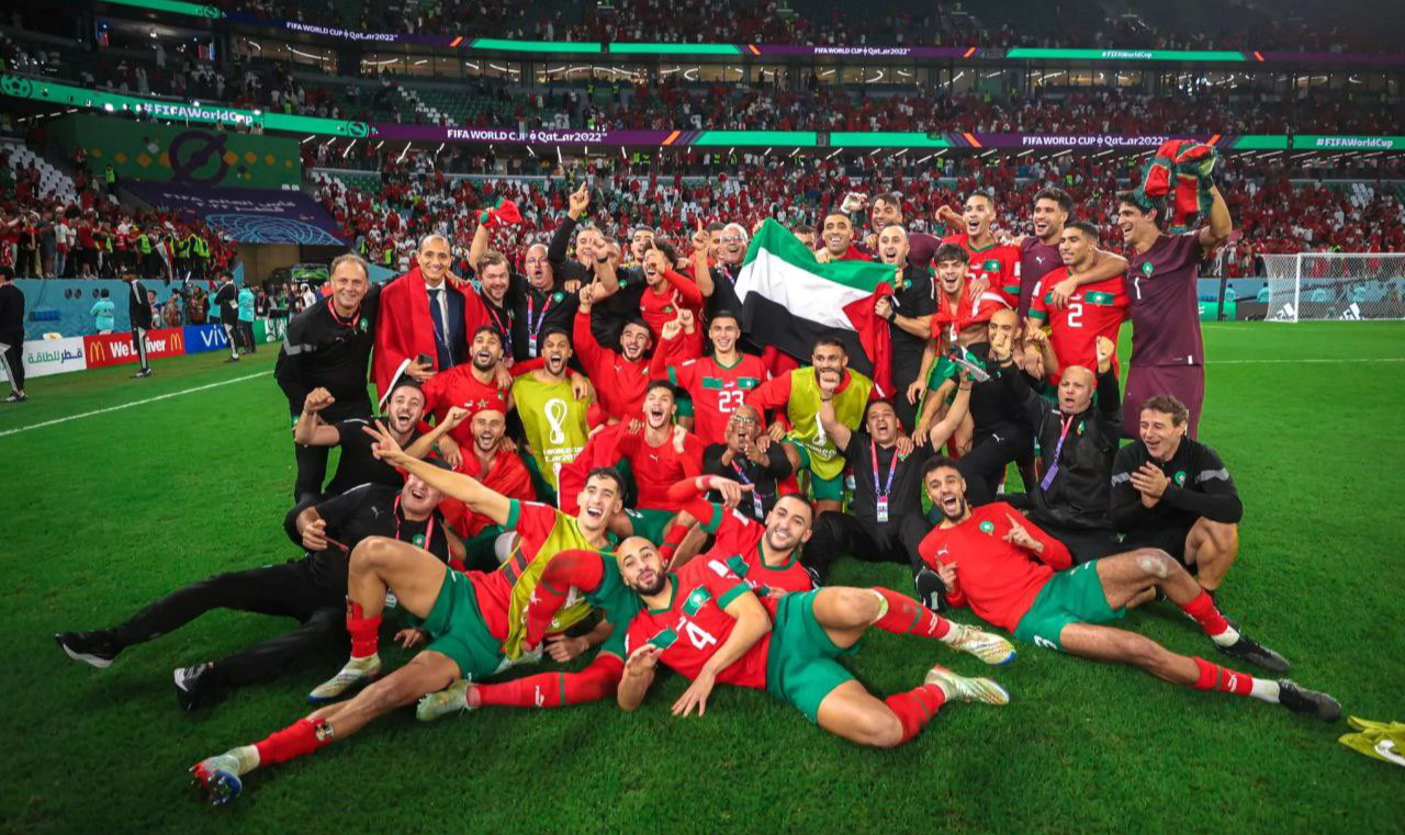 Única seleção africana a se classificar para  as quartas de final na Copa do Catar já havia manifestado apoio ao reconhecimento da Palestina como nação
