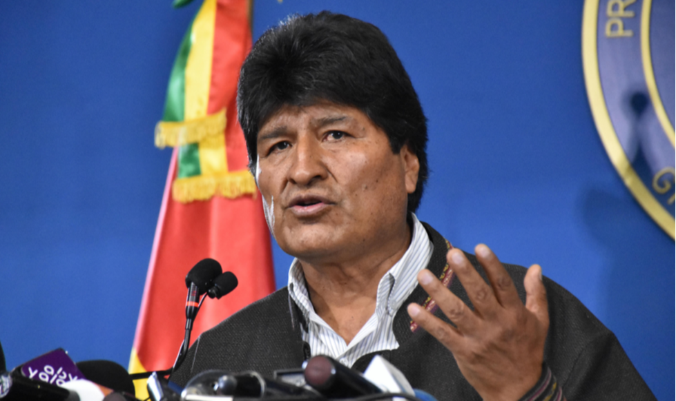 Morales está refugiado na Argentina após ser forçado a renunciar ao cargo de presidente do país em novembro do ano passado em decorrência de um golpe
