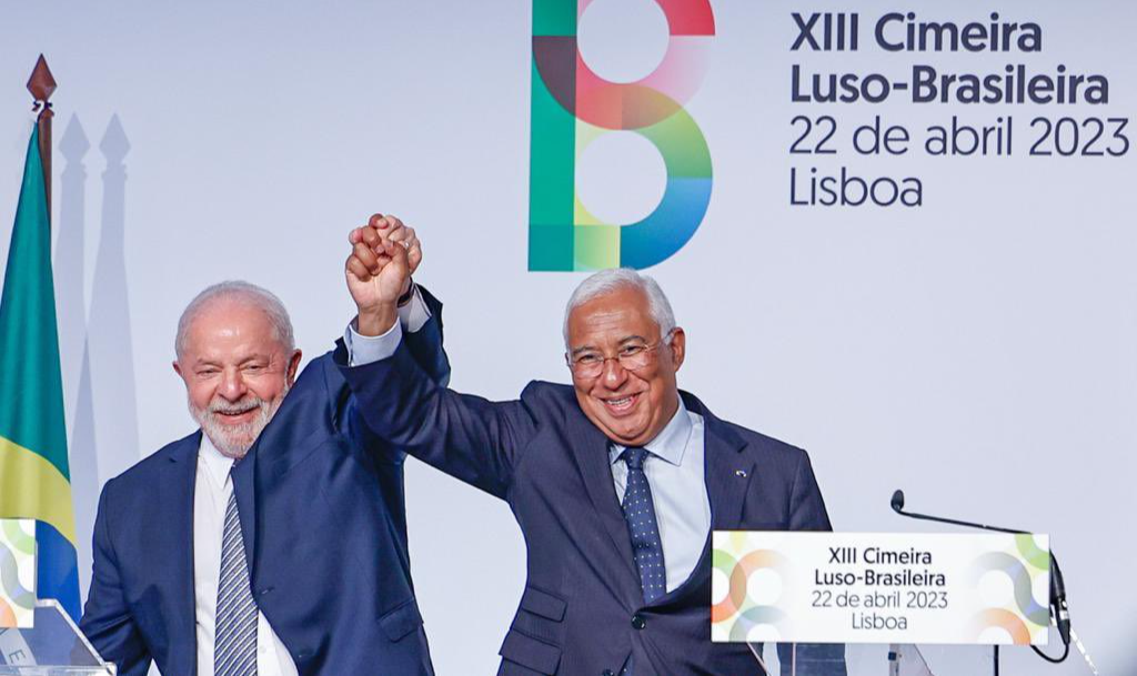 Declaração conjunta e acordos bilaterais também falam sobre combate à emergência climática; Lula está em Portugal