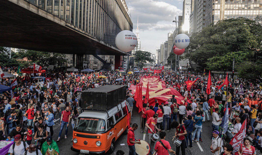 Categorias se mobilizaram contra desmonte da Previdência e ataques aos direitos dos trabalhadores promovidos pelo governo Jair Bolsonaro