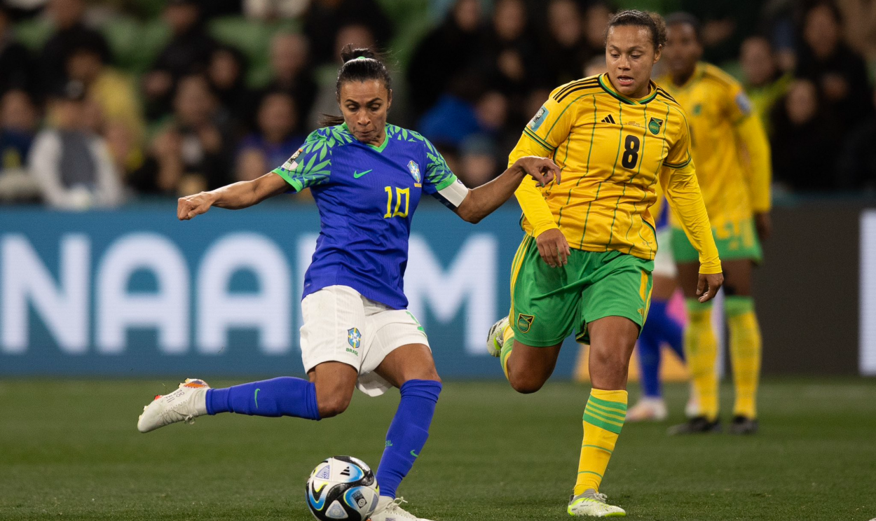 Seleção brasileira de futebol feminino foi eliminada na primeira fase da Copa do Mundo da modalidade, seu pior resultado em 28 anos