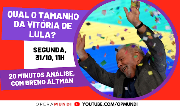 Jornalista analisou qual o significado da vitória de Luiz Inácio Lula da Silva na eleição presidencial do Brasil